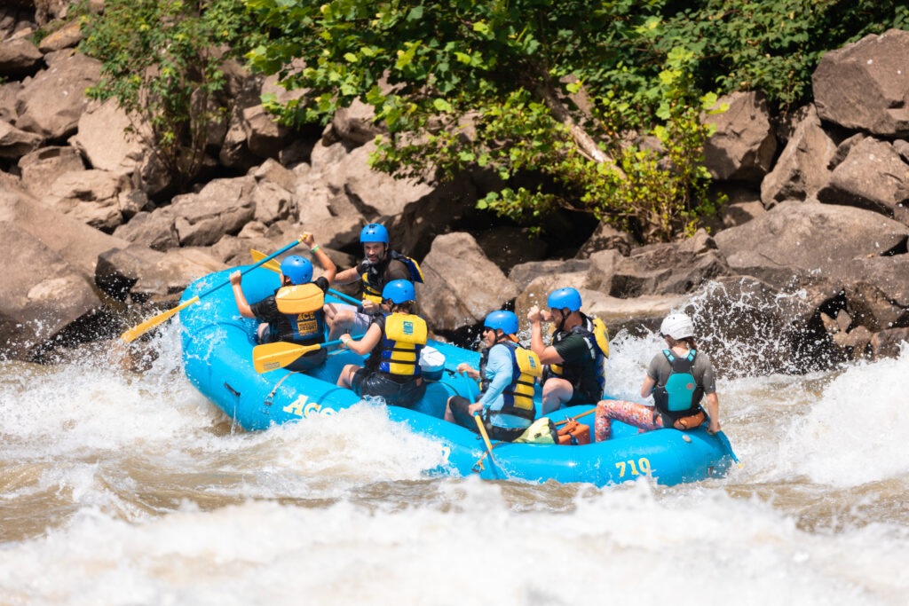 white water rafting