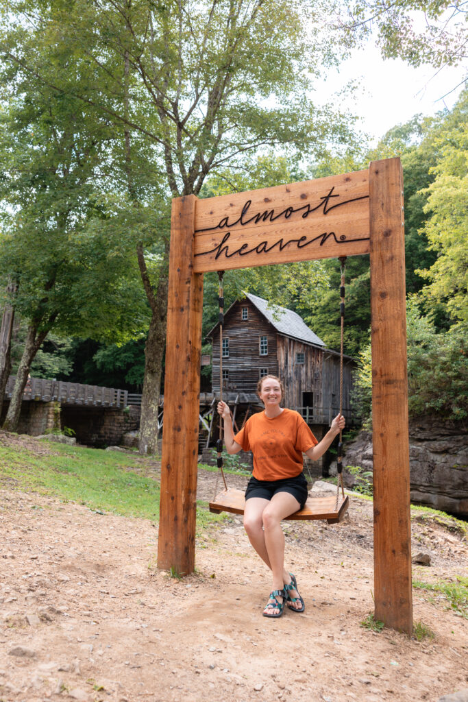 almost heaven west virginia sign